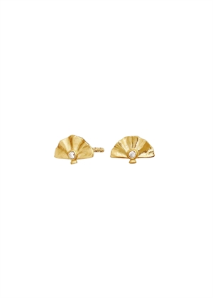 Fantine earrings Forgyldt Maanesten 